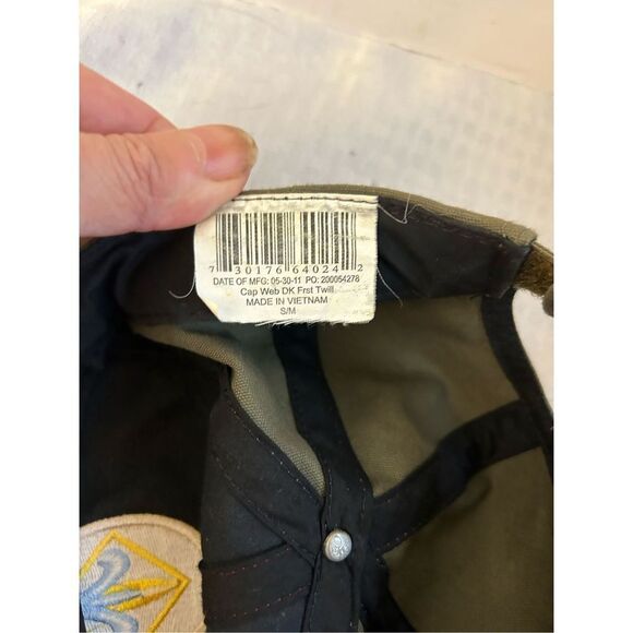 Boy Scouts adult baseball cap red green Snap Back - Picture 5 of 7